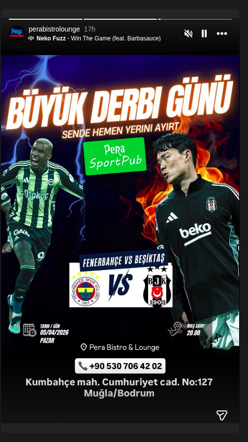 Fenerbahçe — Beşiktaş: Canlı Maç Yayını Etkinlik afişi