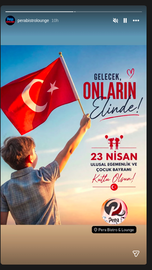 Ulusal Egemenlik ve Çocuk Bayramı Kutlaması Etkinlik afişi