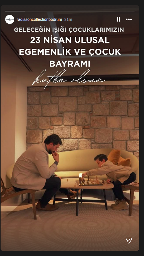 Ulusal Egemenlik ve Çocuk Bayramı Etkinlik afişi