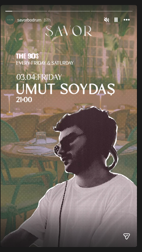 Umut Soydaş Etkinlik afişi