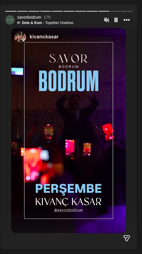 Kıvanç Kaşar Etkinlik afişi