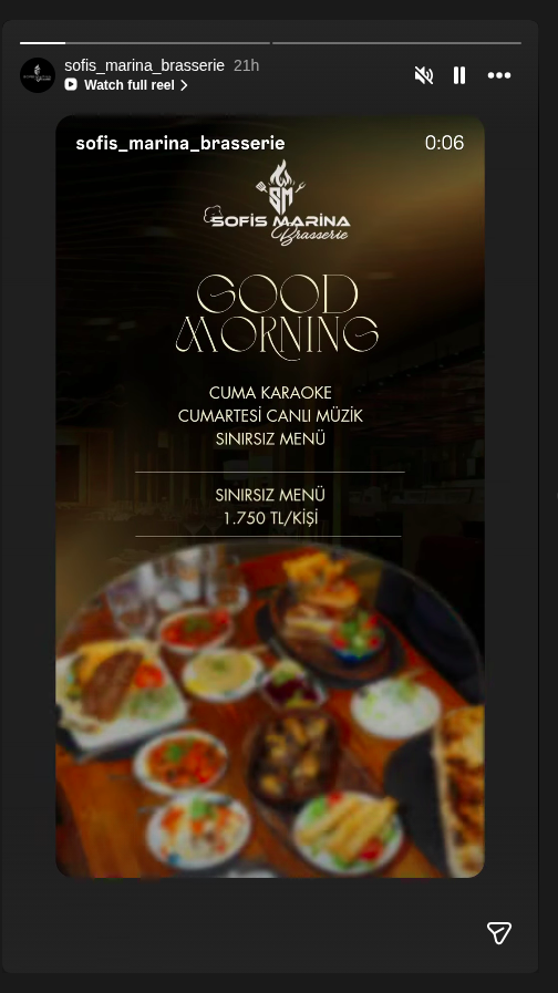 Cumartesi Canlı Müzik Etkinlik afişi