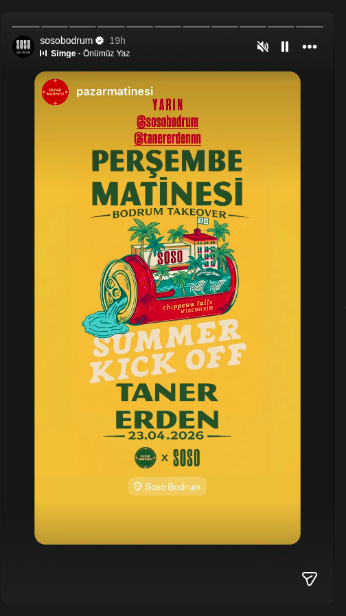 Taner Erden — Perşembe Matinesi Etkinlik afişi