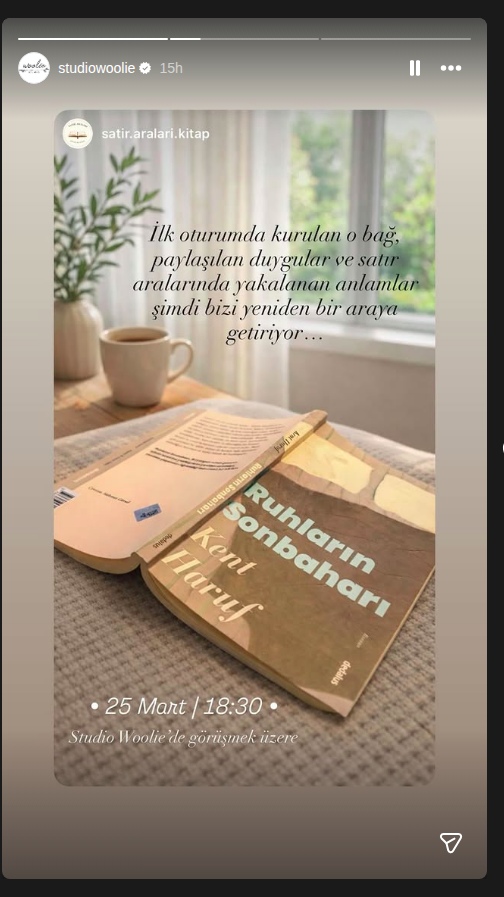 Ruhların Sonbaharı - Kent Haruf Buluşması Etkinlik afişi