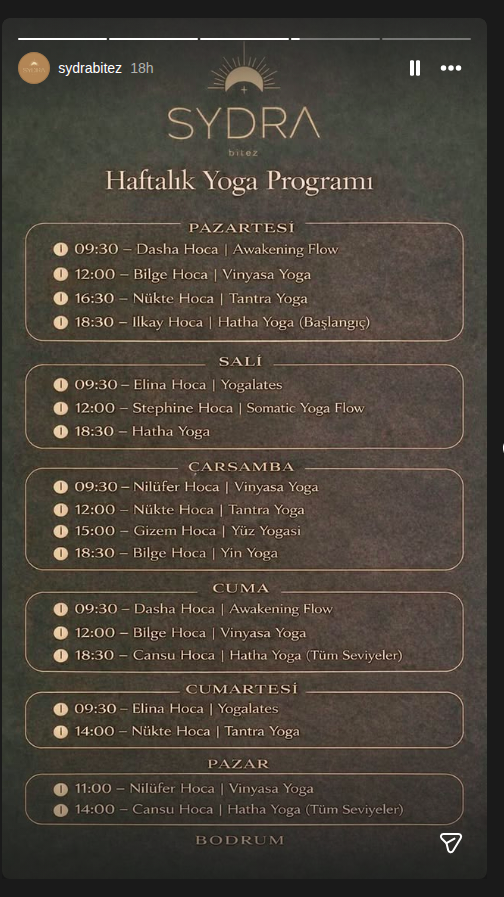 Nükte — Tantra Yoga Etkinlik afişi