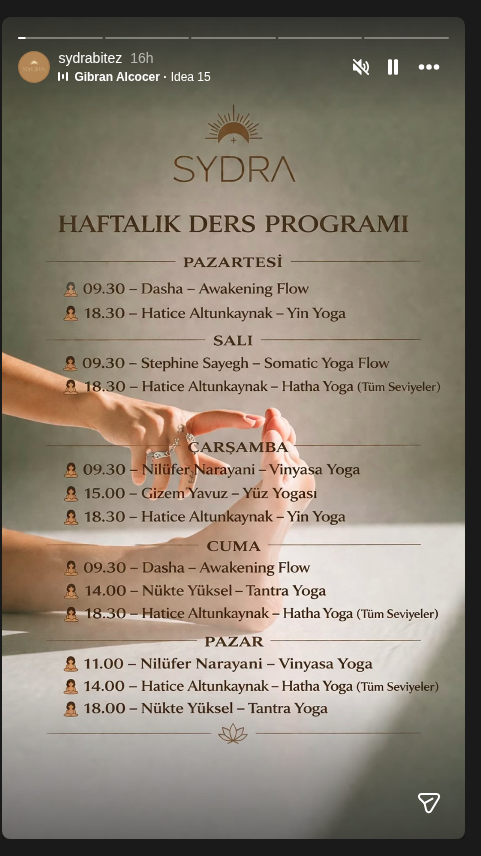 Tantra Yoga — Nükte Yüksel Etkinlik afişi