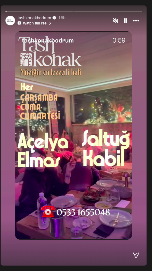 Açelya Elmas Etkinlik afişi