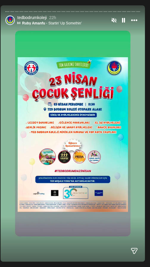 Çocuk Şenliği Etkinlik afişi