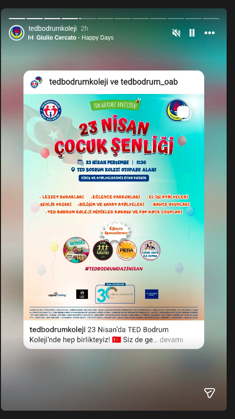 Çocuk Şenliği Etkinlik afişi
