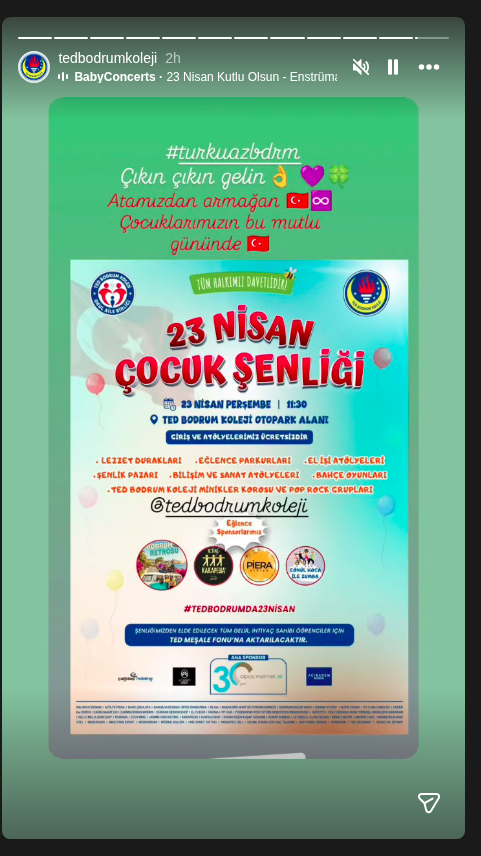 Çocuk Şenliği Etkinlik afişi