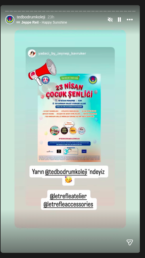 23 Nisan Çocuk Şenliği Etkinlik afişi