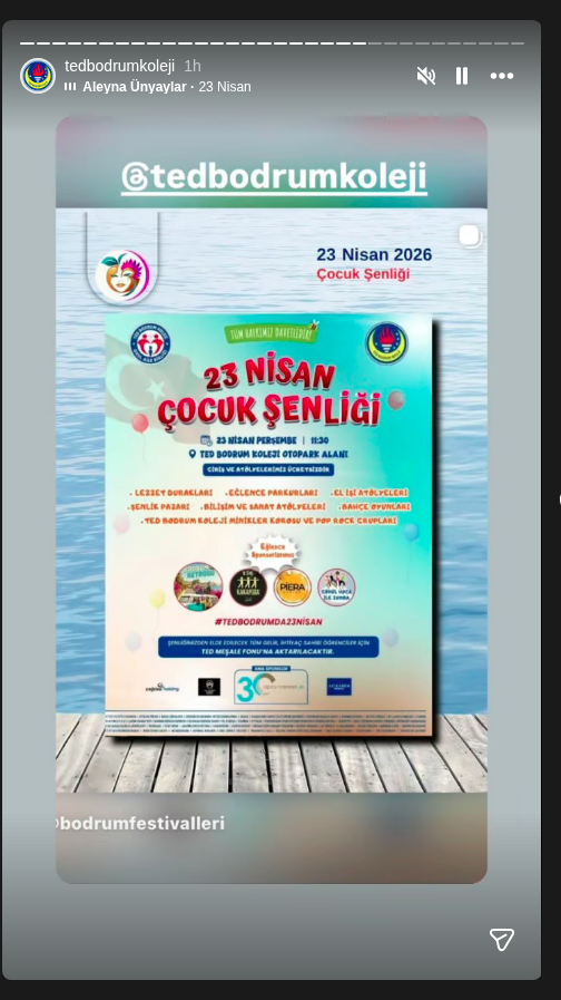 Çocuk Şenliği Etkinlik afişi