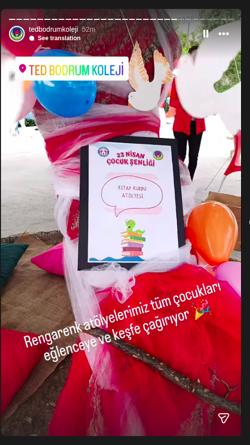 Çocuk Şenliği Etkinlik afişi