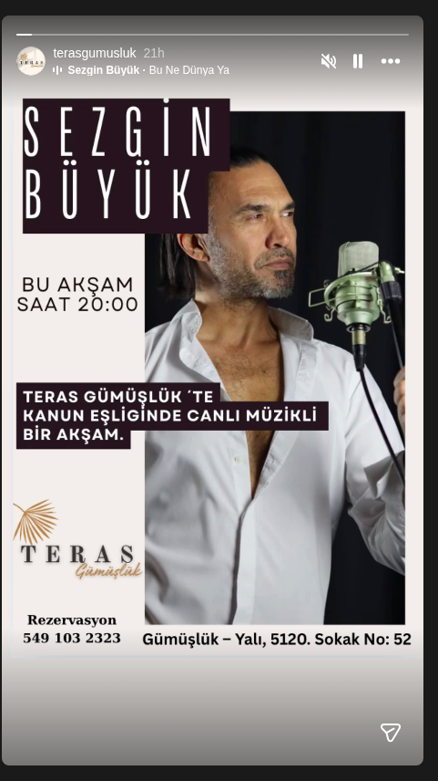 Sezgin Büyük Konseri Etkinlik afişi