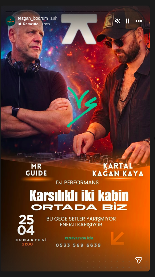 Mr. Guide & Kartal Kağan Kaya — DJ Performans Etkinlik afişi