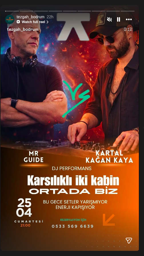 Mr. Guide & Kartal Kağan Kaya — DJ Performans Etkinlik afişi