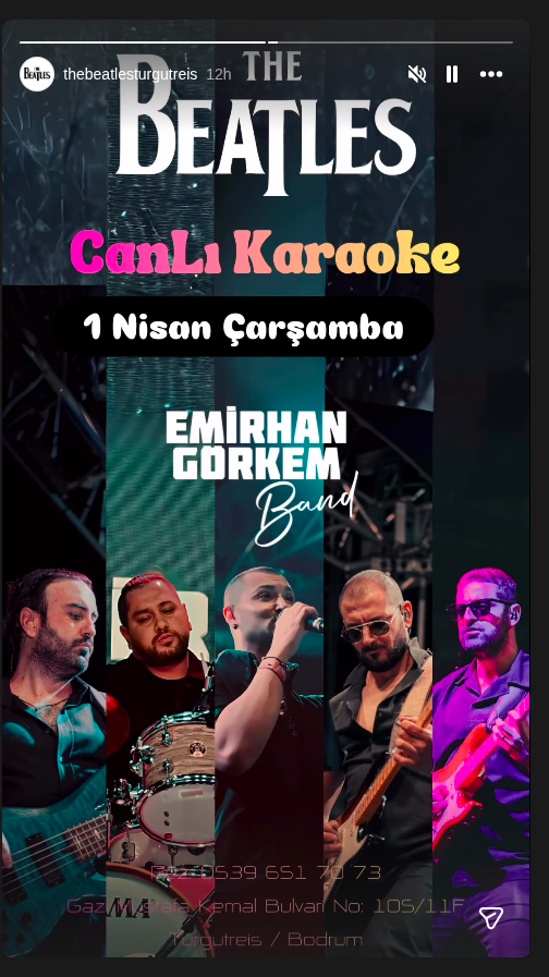 Emirhan Görkem Band - Live Karaoke Event-Poster