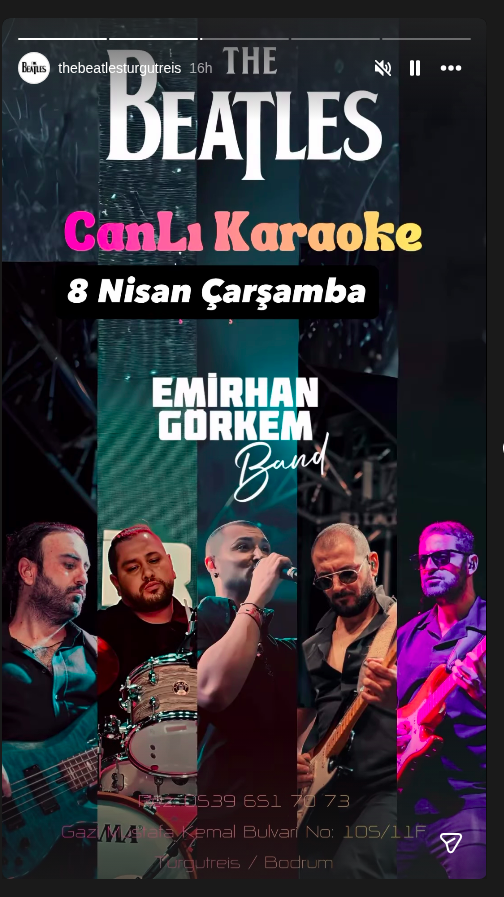 Emirhan Görkem Band — Canlı Karaoke Etkinlik afişi