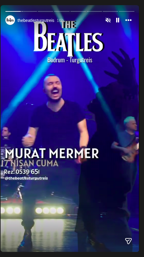 Murat Mermer Etkinlik afişi