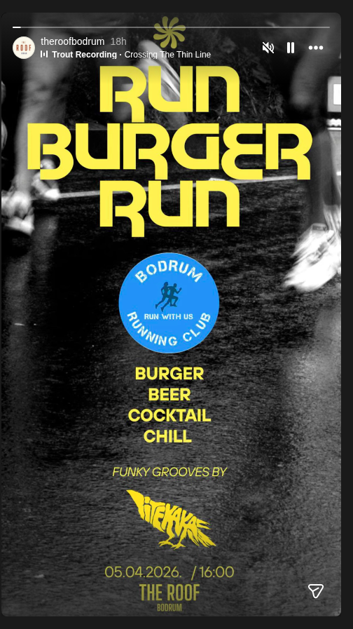 Run Burger Run — Itekaka Etkinlik afişi