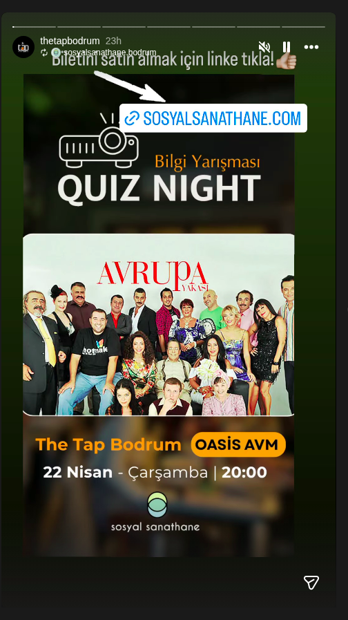 Quiz Night — Bilgi Yarışması Etkinlik afişi
