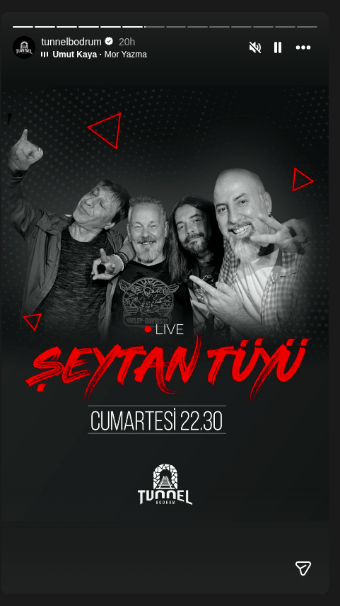 Şeytan Tüyü - Live-Musik Event-Poster