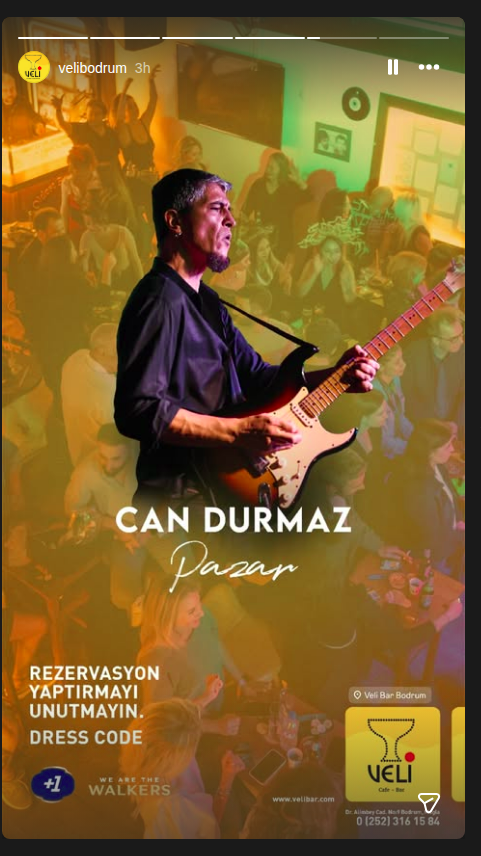 Can Durmaz Etkinlik afişi