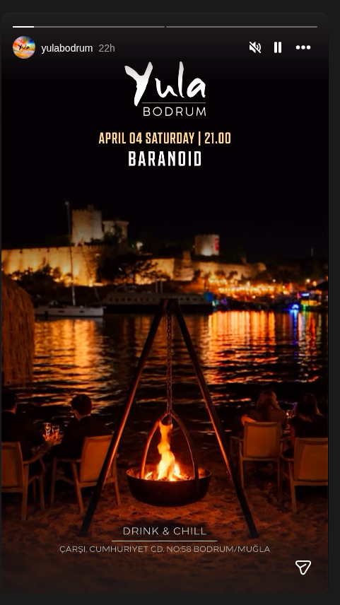 Baranoid — Drink & Chill Etkinlik afişi