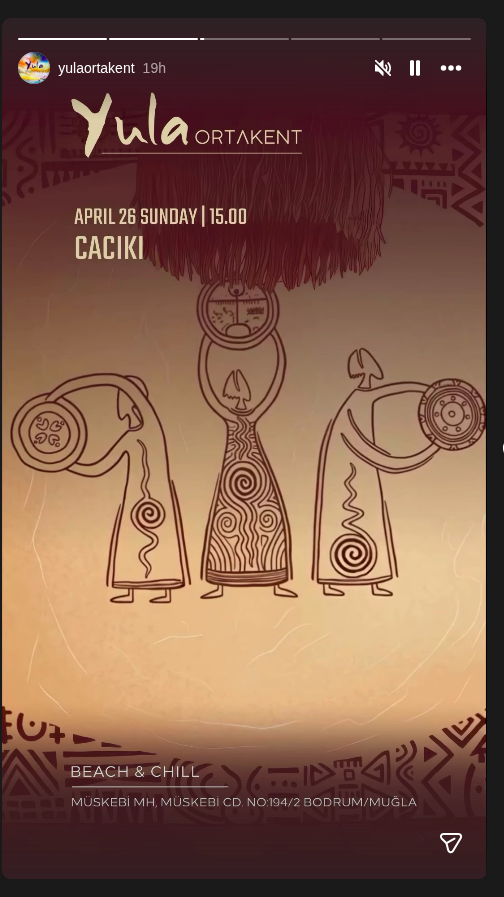 Caciki Etkinlik afişi