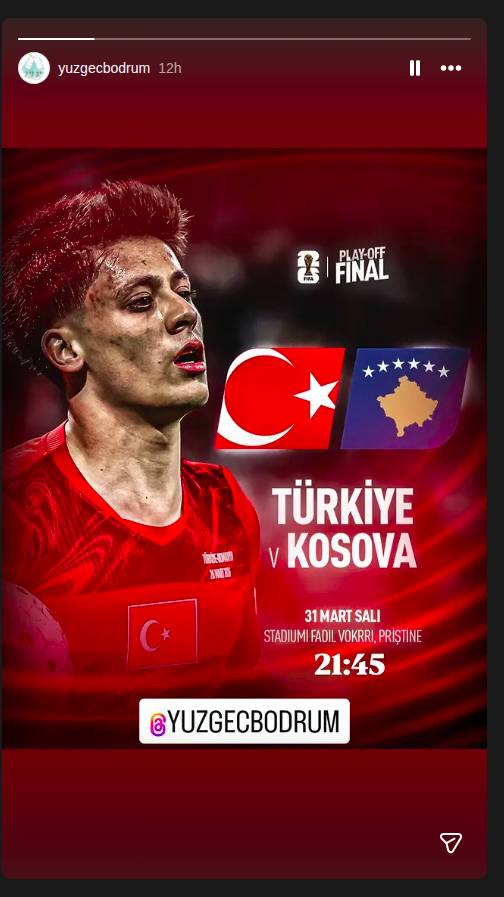 Türkiye v Kosova — Play-Off Final Etkinlik afişi