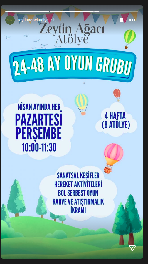 Playgroup for 24–48 Months Event poster