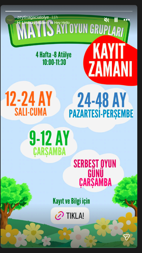 Serbest Oyun Günü Etkinlik afişi