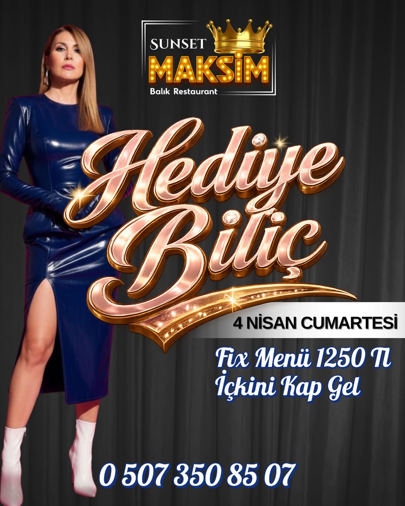 Hediye Biliç — Canlı Müzik Etkinlik afişi
