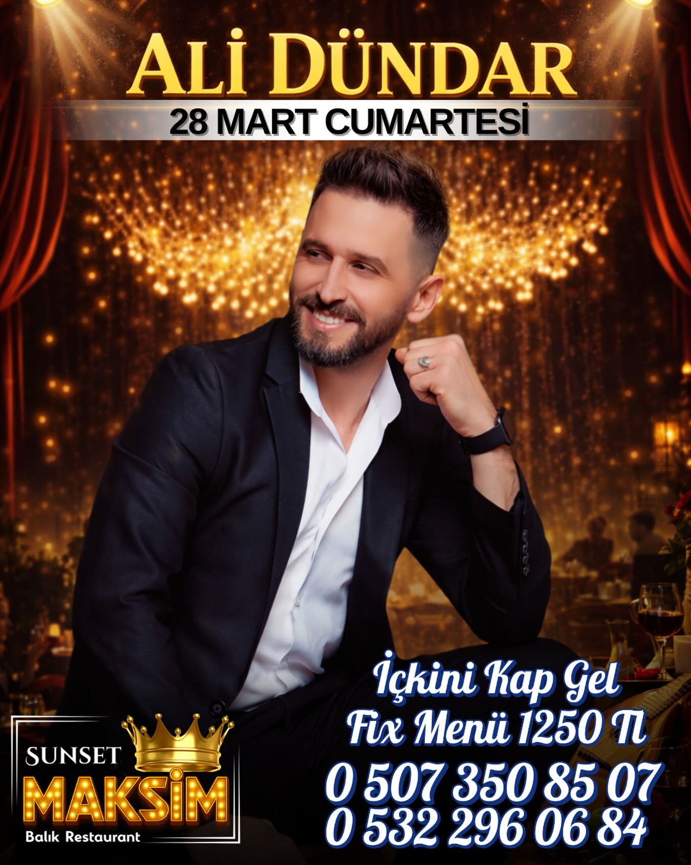Концерт Али Дюндрара Постер события