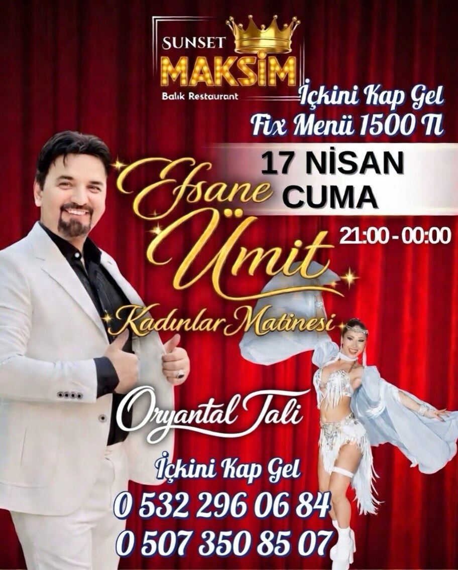 Ümit — Frauenmatinee Event-Poster
