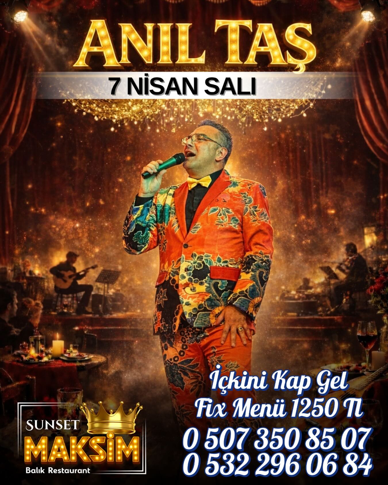 Anıl Taş – Canlı Müzik Etkinlik afişi