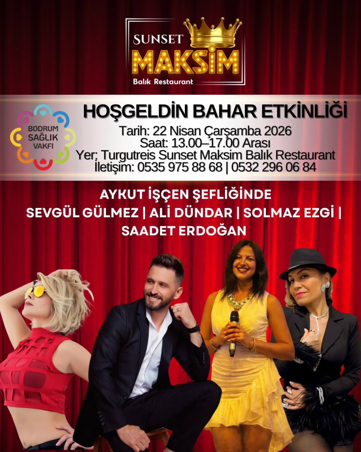 Aykut İşçen — Hoşgeldin Bahar Etkinliği Etkinlik afişi