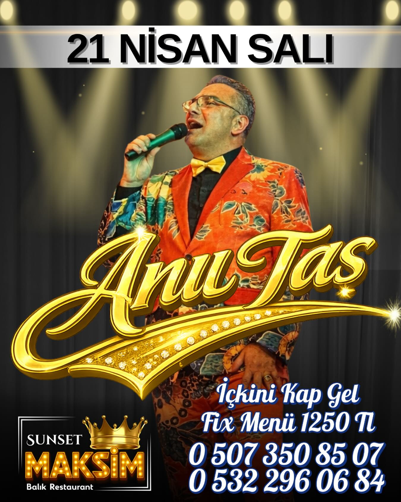 Anıl Taş Etkinlik afişi