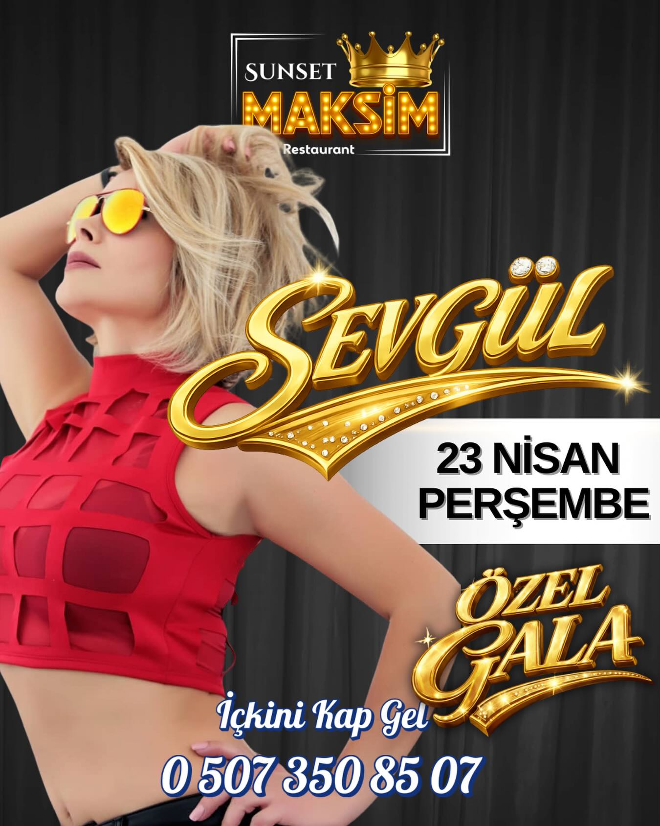 Sevgül - Özel Gala Etkinlik afişi
