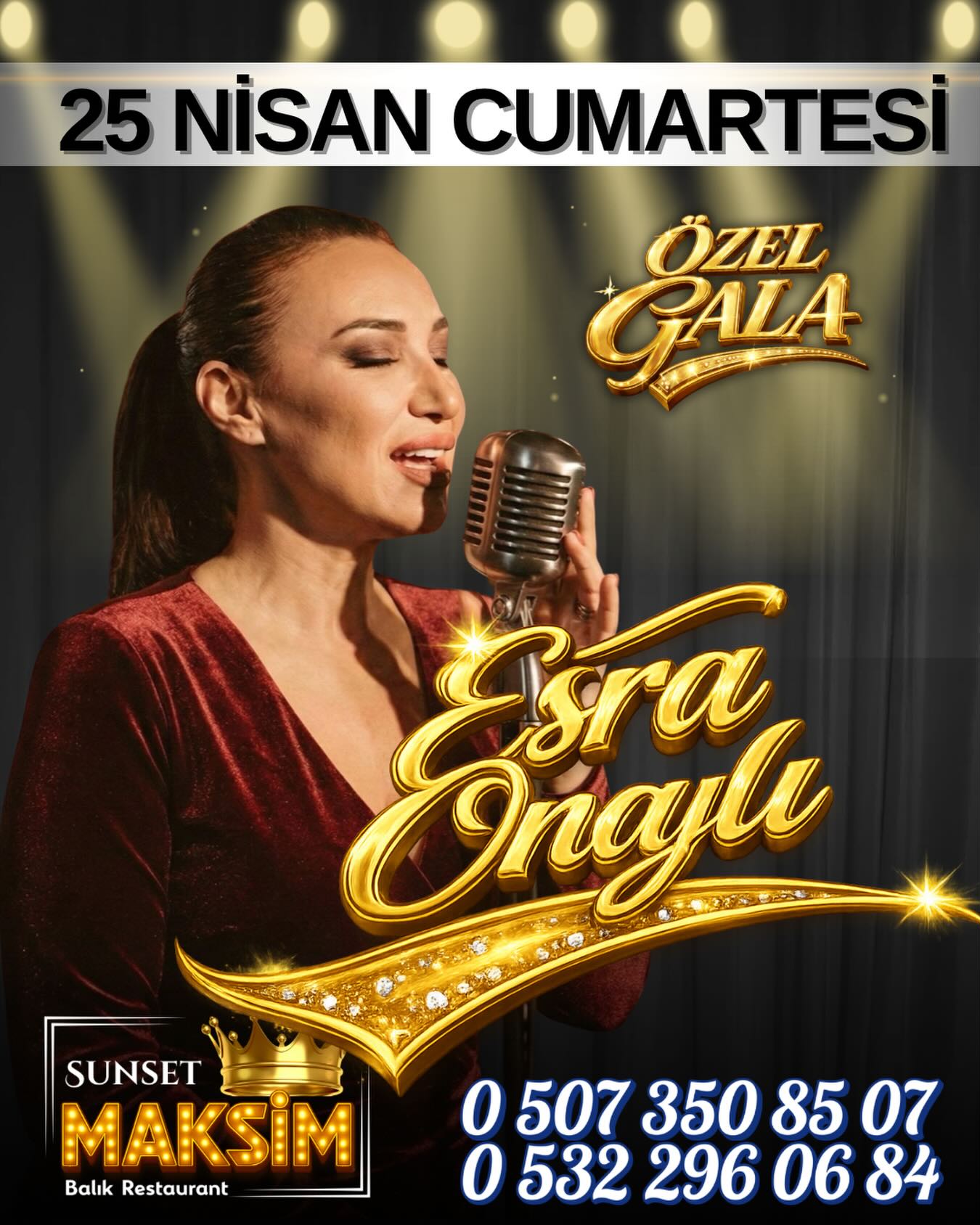 Esra Onaylı – Özel Gala Etkinlik afişi