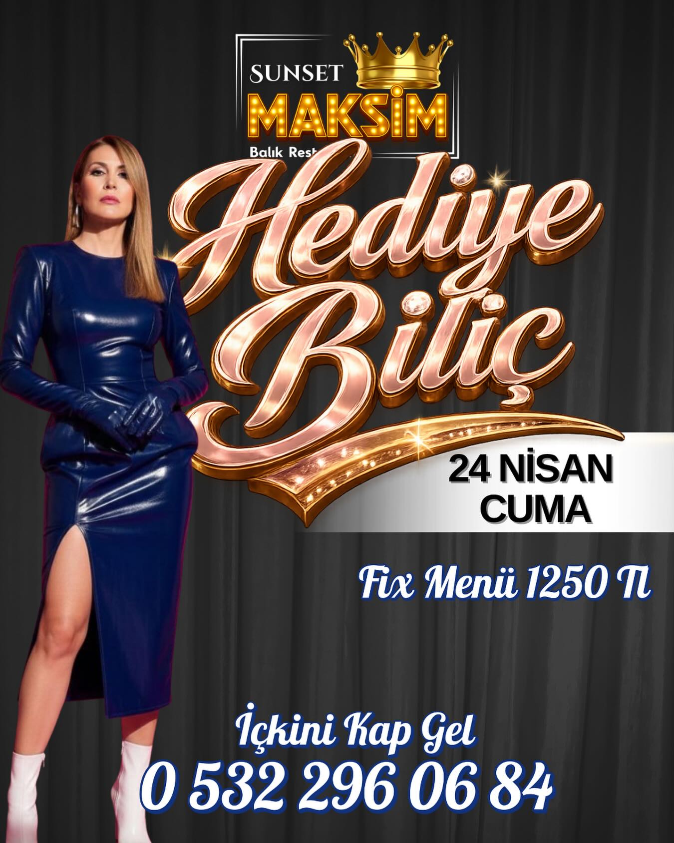 Hediye Biliç Konseri Etkinlik afişi