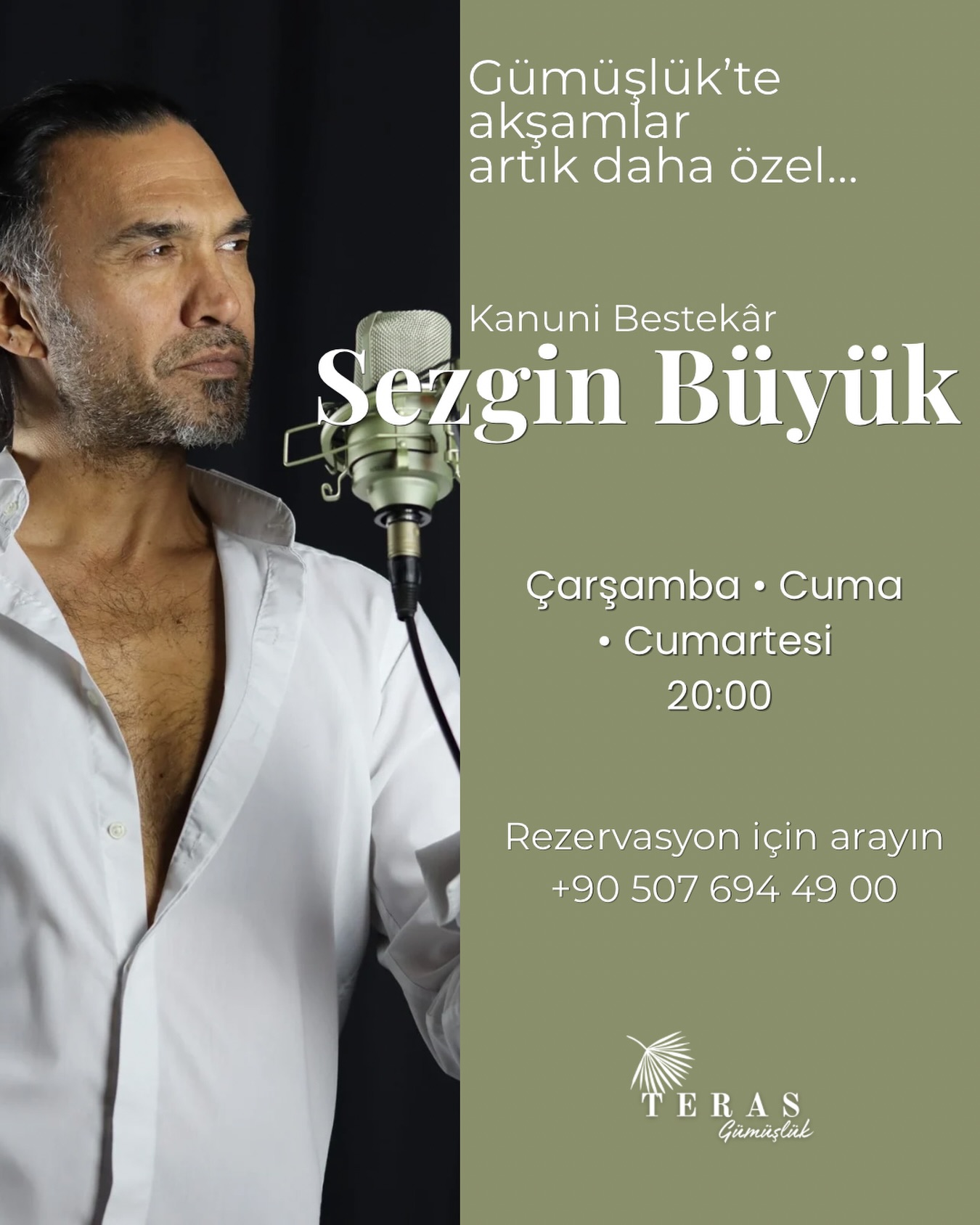 Sezgin Büyük — Kanuni Bestekâr Etkinlik afişi