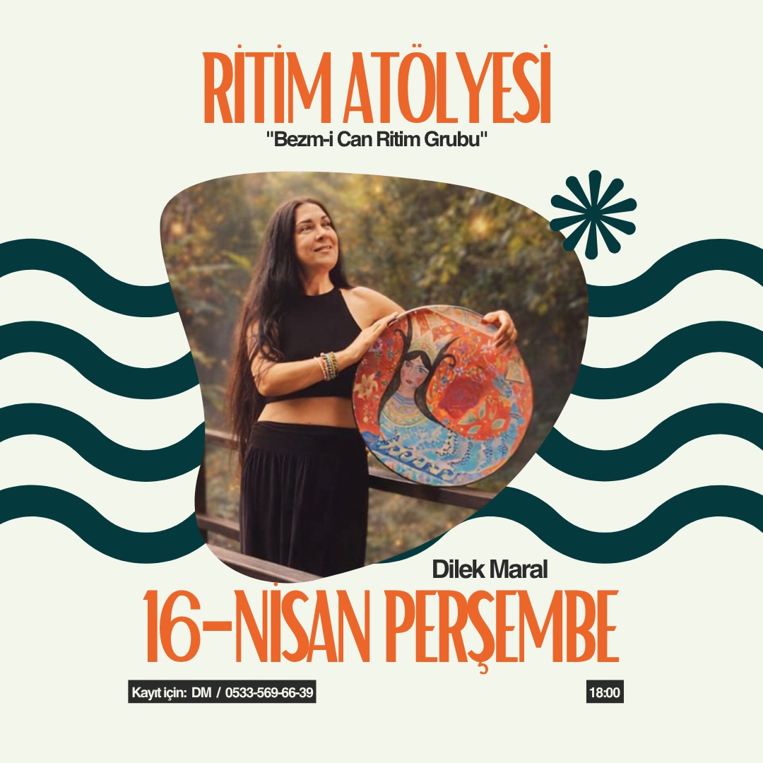 Dilek Maral - Rhythmus-Workshop Event-Poster