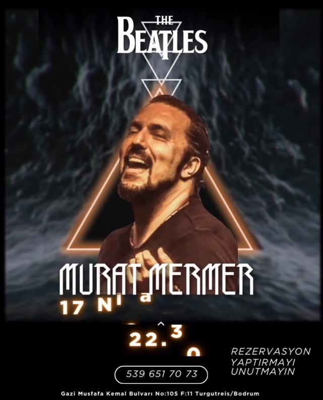 Murat Mermer Etkinlik afişi