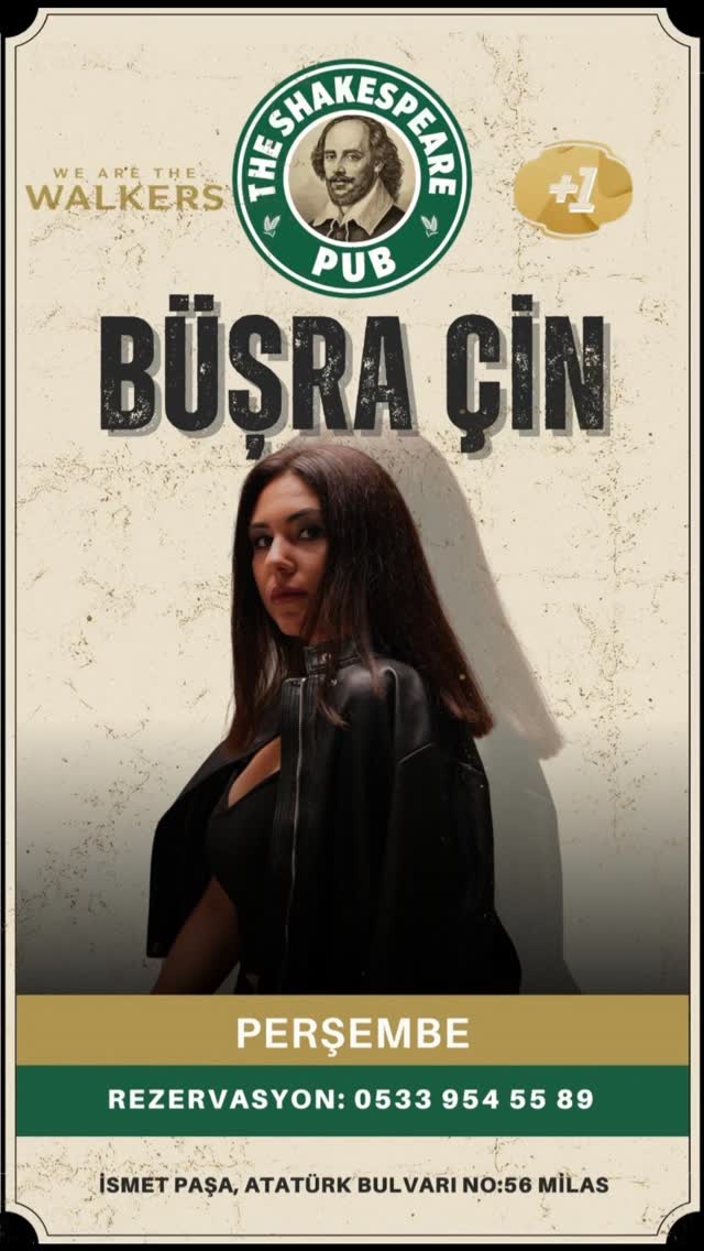 Büşra Çin - Canlı Müzik Etkinlik afişi