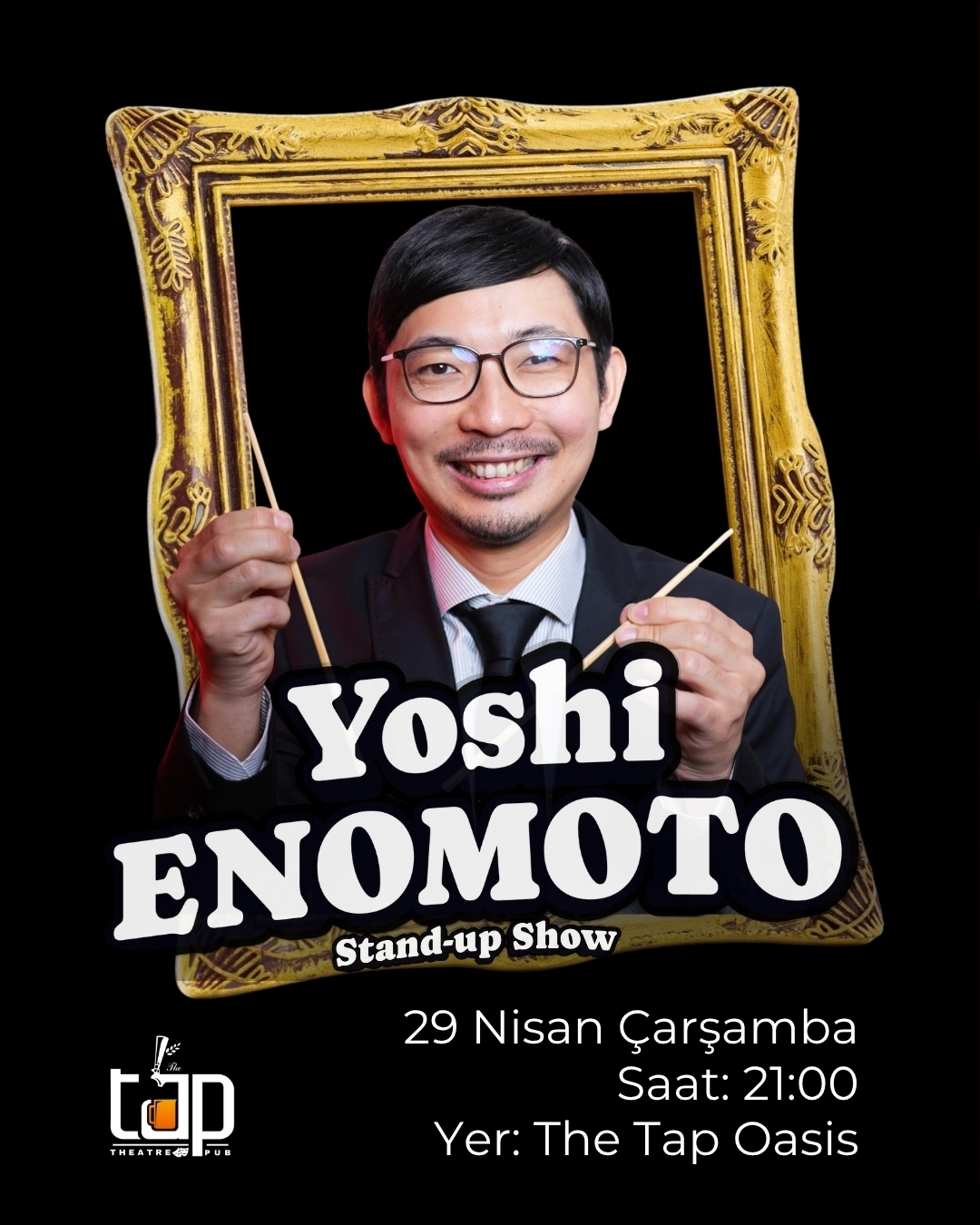 Yoshi Enomoto Stand-up Etkinlik afişi