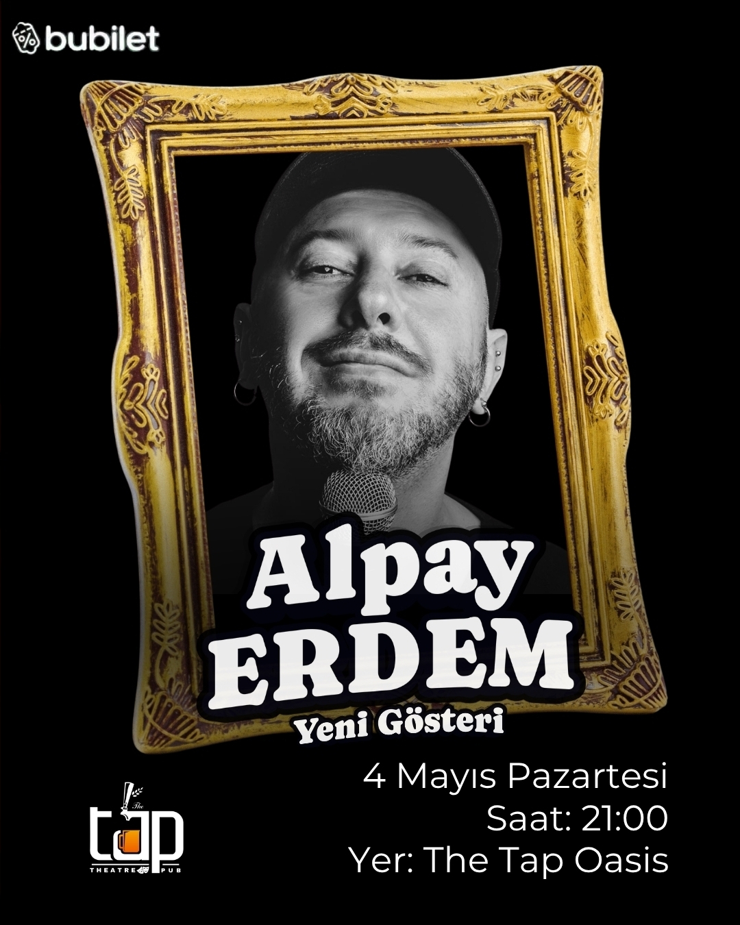 Alpay Erdem — Neue Show Event-Poster