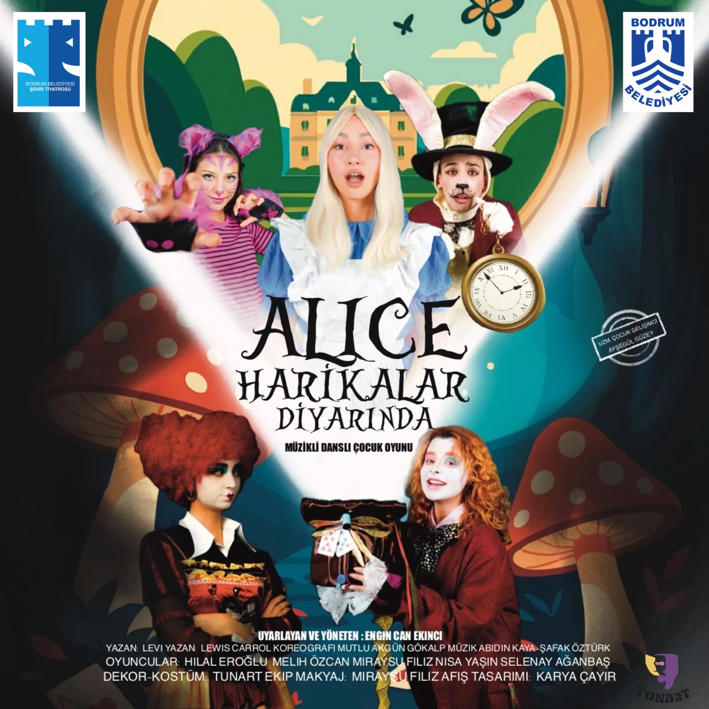 Alice Harikalar Diyarında — Hilal Eroğlu Etkinlik afişi