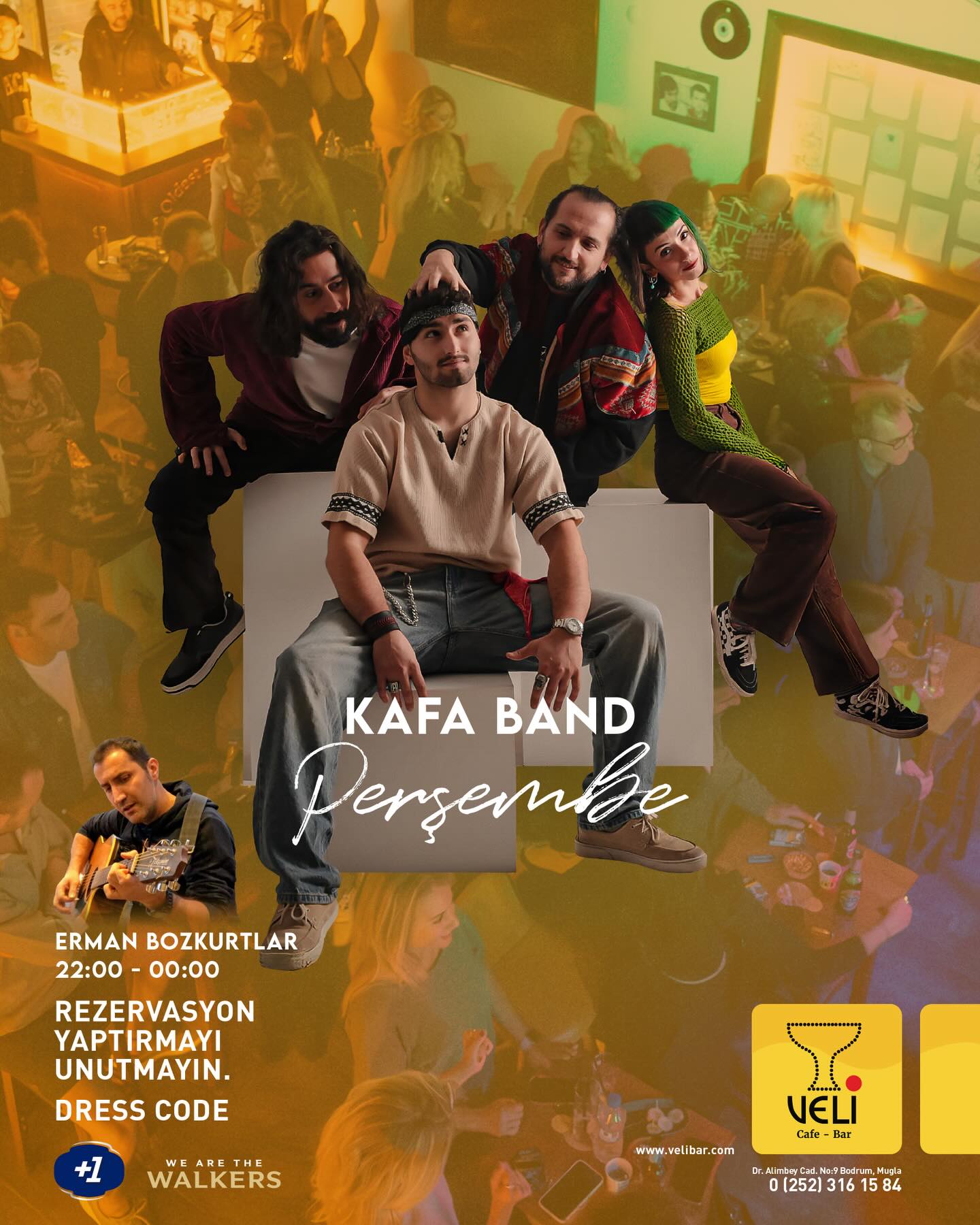 Kafa Band Etkinlik afişi