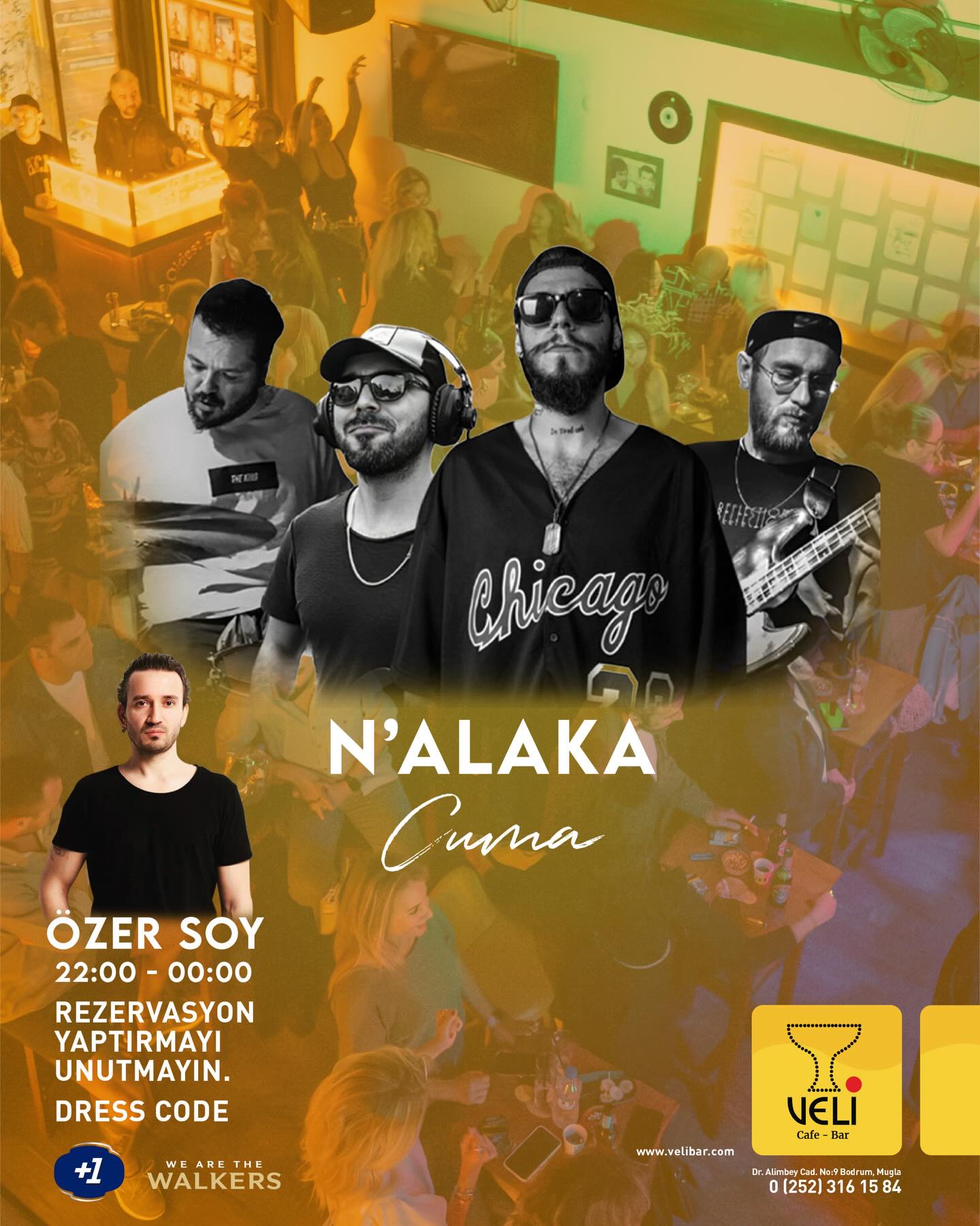 Özer Soy ve N'alaka Etkinlik afişi